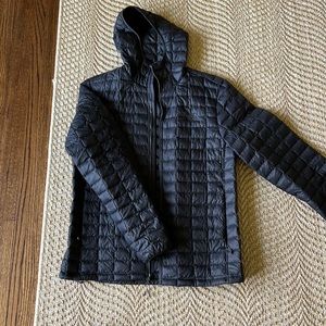 North Face Thermoball Hoodie - Grey - Large